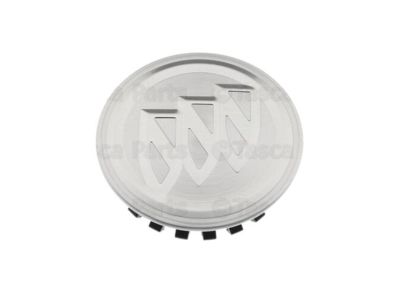 GM Center Cap in Brushed Aluminum with Buick Logo 19299302