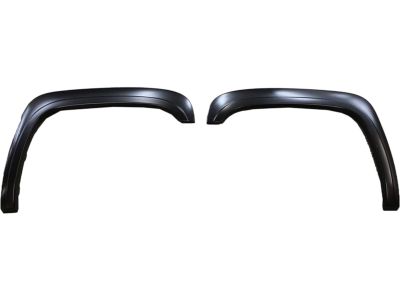 GM Short Box Slim Look Fender Flare Set by EGR® in Black 19299826