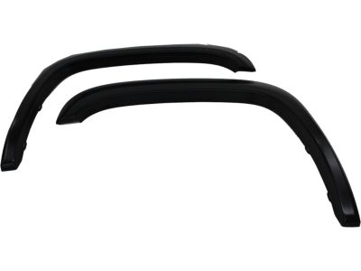GM Standard and Long Box Rugged Look Fender Flare Set by EGR® in Black 19299830