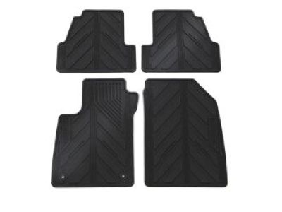 GM Medium Titanium Carpet Floor Mat 19299978