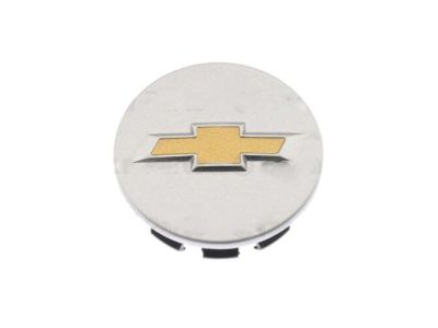 GM Center Cap in Aluminum Finish with Bowtie Logo 19300043