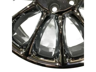 GM 20x7.5-Inch Aluminum 12-Spoke Wheel in Chrome 19300912