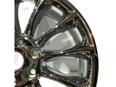 GM 20x7.5-Inch Aluminum 12-Spoke Wheel in Chrome 19300912