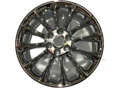 GM 20x7.5-Inch Aluminum 12-Spoke Wheel in Chrome 19300912