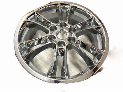 GM 20x7.5-Inch Aluminum 6-Split-Spoke Wheel in Chrome 19300913