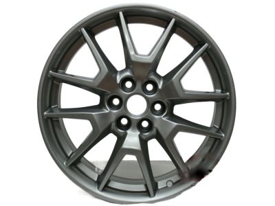 GM 20x8 Aluminum 6-Split-Spoke Wheel in Midnight Silver 19300996