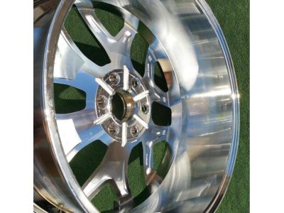 GM 22x9-Inch Aluminum 6-Split-Spoke Wheel in Chrome 19301156