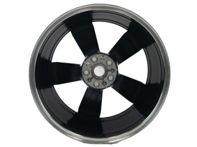 GM 20x11-Inch Aluminum 5-Spoke Rear Wheel in Gloss Black 19301169