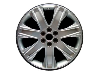 GM 20x8-Inch Aluminum 7-Split-Spoke Wheel in Manoogian Silver 19301204