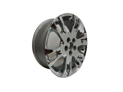 GM 19x7-Inch Aluminum 5-Split-Spoke Wheel in Chrome 19301334