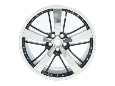GM 21x9.5-Inch Forged Aluminum 5-Spoke Wheel in Black 19301349