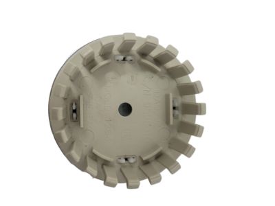 GM Center Cap in Argent with Crossed Flags Logo 19301415