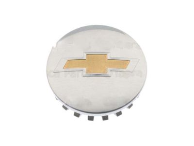 GM Center Cap in Bright Aluminum Finish with Bowtie Logo 19301597