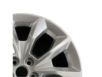 GM 19x8.5-Inch Aluminum 5-Split-Spoke Wheel in Polished Finish 19302646