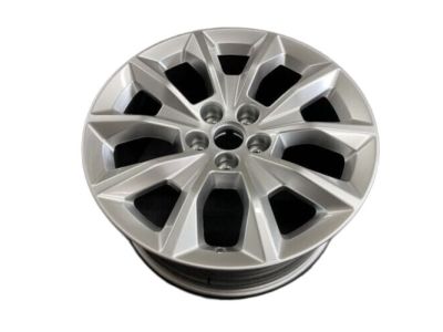 GM 19x8.5-Inch Aluminum 5-Split-Spoke Wheel in Polished Finish 19302646