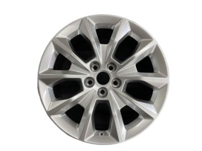 GM 19x8.5-Inch Aluminum 5-Split-Spoke Wheel in Polished Finish 19302646