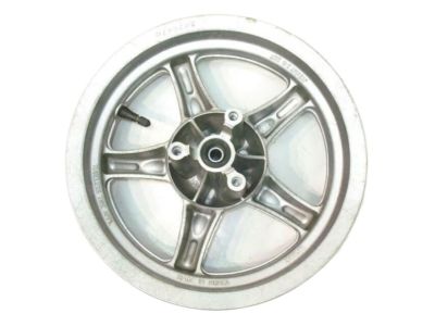 GM 21x9.5-Inch Aluminum 7-Split-Spoke Rear Wheel in Chrome 19302758