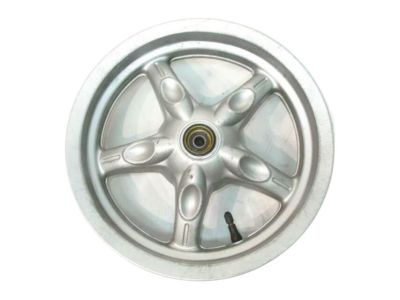 GM 21x9.5-Inch Aluminum 7-Split-Spoke Rear Wheel in Chrome 19302758