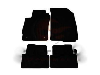 GM First-and Second-Row Carpeted Floor Mats in Dark Titanium 19302926