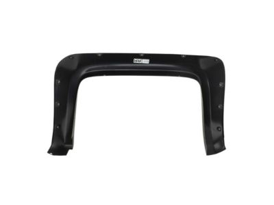 GM Short Box Bolt-On Look Fender Flare Set by EGR in Black 19303289