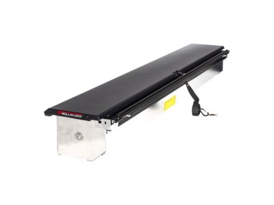 GM Long Box Retractable Tonneau Cover by Roll-N-Lock in Black 19333149