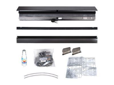 GM Long Box Retractable Tonneau Cover by Roll-N-Lock in Black 19333149