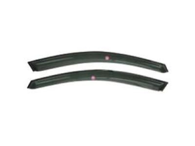 GM Front and Rear Ventvisor® Tape-On Side Window Deflectors in Smoke Black by LUND® - Associated Accessories 19420511