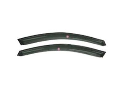 GM Front and Rear Ventvisor Tape-On Side Window Deflectors in Smoke Black by Lund 19420511