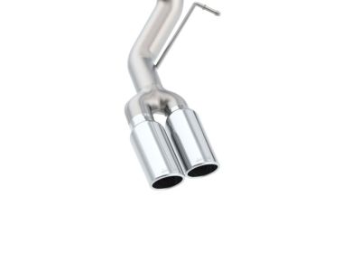 GM 5.3L Cat-Back Dual Exhaust Upgrade System with Chrome Tips by Borla® - Associated Accessories 19431799