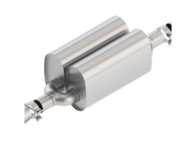 GM 5.3L Cat-Back Dual Exhaust Upgrade System with Chrome Tips by Borla 19431799