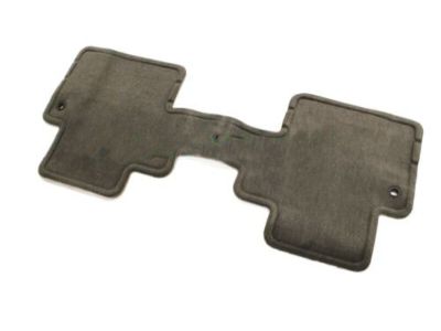 GM Rear One-Piece Carpeted Floor Mat in Dark Titanium 20794568