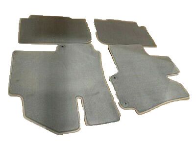 GM Front and Rear Carpeted Floor Mats in Dark Titanium 20808301