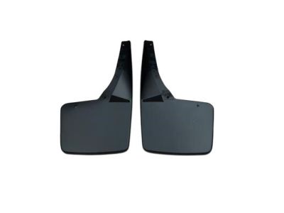 GM Rear Molded Splash Guards in Mocha Steel 20959511