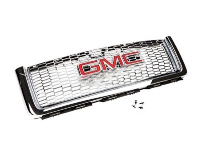 GM Grille,Note:Oval Pattern,For Use on Light Duty Models,Chrome 22767481
