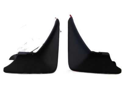 GM Rear Molded Splash Guards in Black 22770857