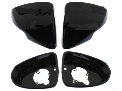 GM Outside Rearview Mirror Covers in Black 22798253