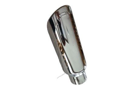 GM 5.3L Polished Stainless Steel Dual-Wall Angle-Cut Exhaust Tip with GMC Logo 22799815