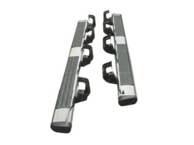 GM Crew Cab (with Diesel Engine) 6-Inch Oval Assist Steps in Chrome 22820409