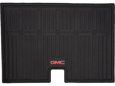 GM Premium All-Weather Cargo Area Mat in Jet Black with GMC Logo 22823336