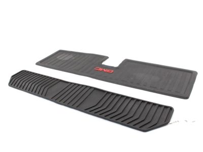 GM Premium All-Weather Cargo Area Mat in Jet Black with GMC Logo 22823337