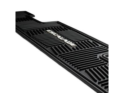 GM Premium All-Weather Cargo Area Mat in Jet Black with Escalade Script 22823338