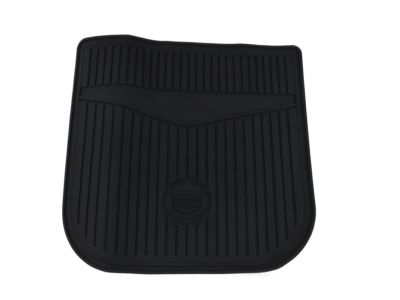 GM Cargo Area All-Weather Mat in Black with Cadillac Logo 22829342