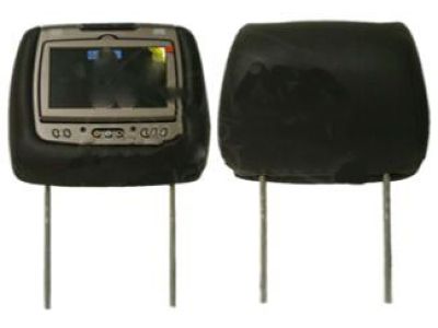 GM Rear-Seat Entertainment System with DVD Player in Ebony Cloth 22839609