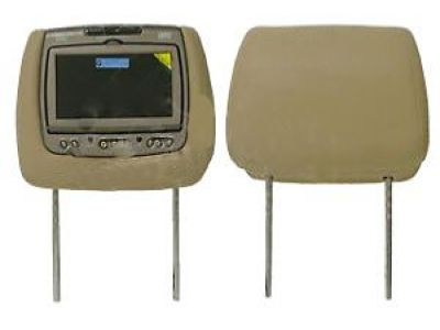 GM RSE - Head Restraint DVD System - Dual System,Color:Ebony (194) 22840275
