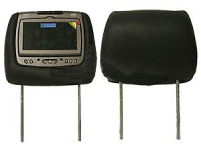 GM RSE - Head Restraint DVD System - Dual System,Color:Ebony (194) 22840275