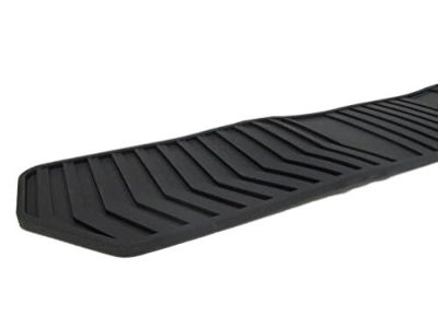 GM Third-Row One-Piece Premium All-Weather Floor Mat in Jet Black 22858821