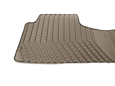 GM Second-Row One-Piece Premium All-Weather Floor Mat in Dune 22858831