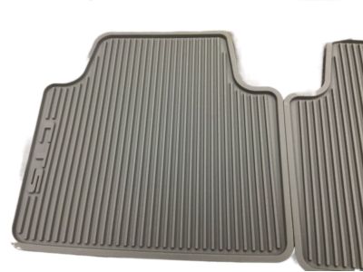 GM First-and Second-Row Premium All-Weather Floor Mats in Very Light Cashmere with CTS Script 22860184