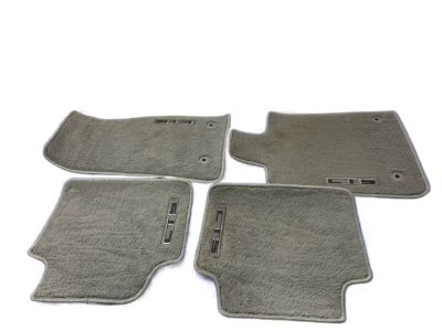 GM First-and Second-Row Premium Carpeted Floor Mats in Titanium with CTS Script 22860827