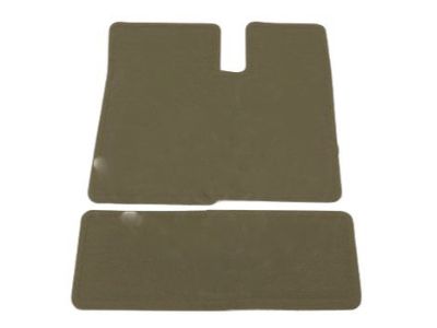 GM Front and Rear Carpeted Floor Mats in Cashmere 22865845